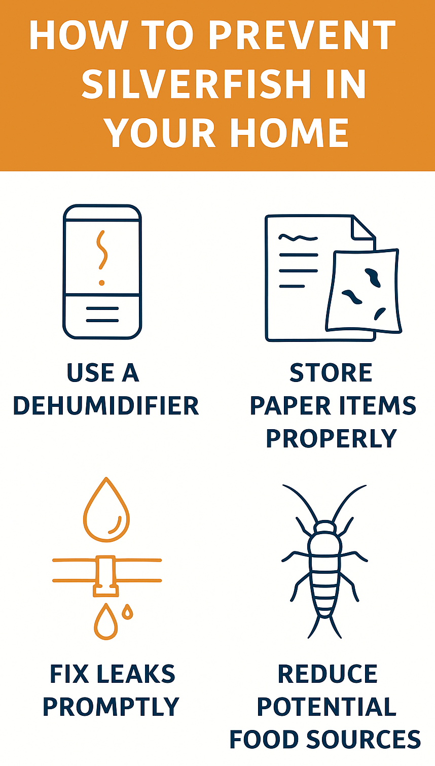 Tips Prevent Silverfish